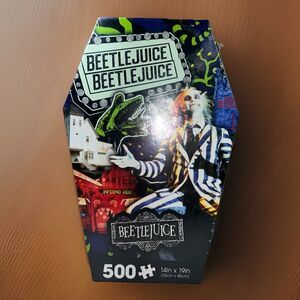 Beetlejuice 500 Piece Jigsaw Puzzle NEW Tim Burton